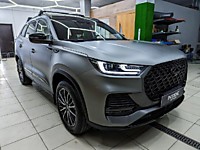 Chery tiggo в пленке Hexis